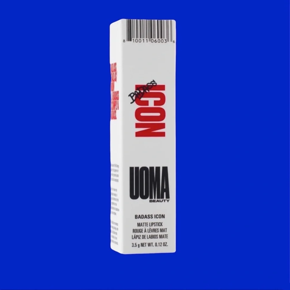 UOMA BEAUTY BadAss Icon Matte Lipstick